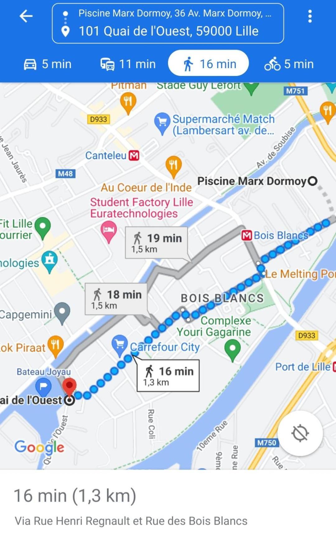 Bateau Peniche Lille - Euratechnologieアパートメント エクステリア 写真